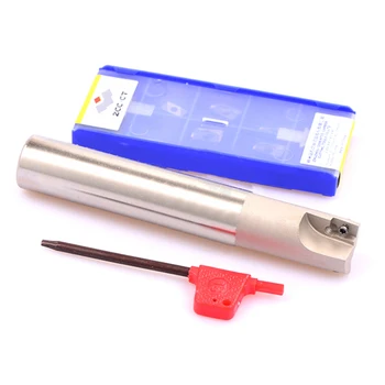 

BAP 300R milling cutter tools with 10pcs APMT1135PDR Milling tool holder face mill for cnc milling machine for insert APMT1135