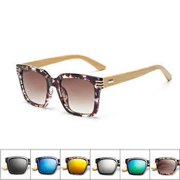 

Bamboo Male Sunglasses Female High Quality Brand Retro Fashion Wild Driving Pilot Wooden Sun Glasses Mens Women Uv400