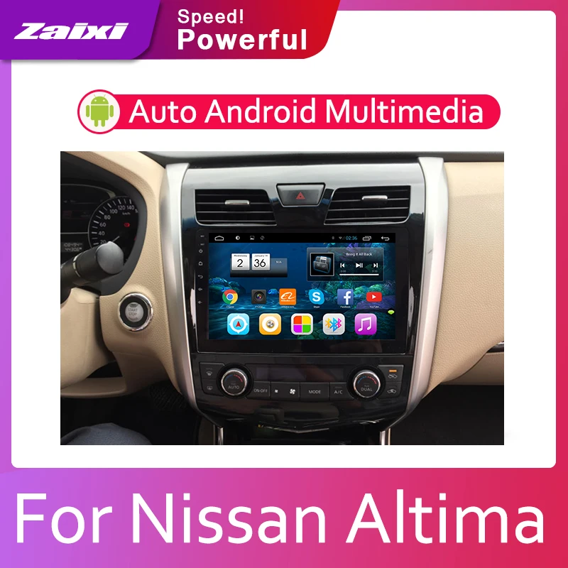 Автомагнитола на Android мультимедийный видеоплеер авто стерео GPS для Nissan Altima L33 2013
