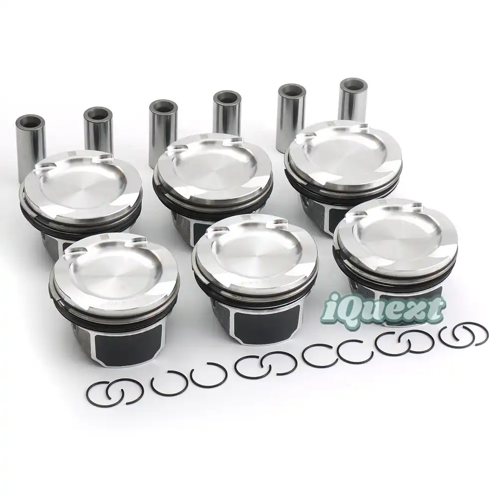 6 PCS Engine Piston for BMW M54B30Valves & Parts AliExpress