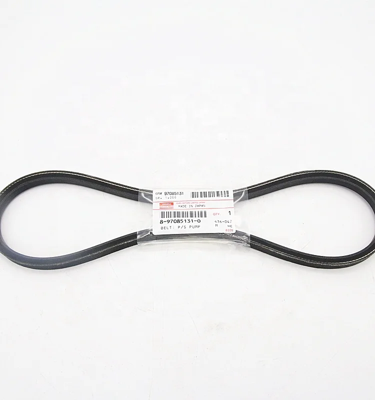 

Genuine 4JB1 4JG2 NKR55 Power Steering Belt 8-97085131-0 8970851310 for NHR NKR NLR