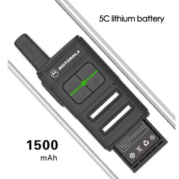 

2 pcs walkie talkie Hotel, construction site, tourism Outdoor Handheld Mini Civil Portable Transceiver with earpiece