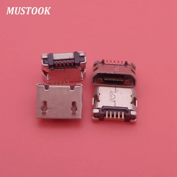 

micro 5p USB jack connector socket for phone charging port,data tail port,Long foot,with fixed foot 100pcs/lot