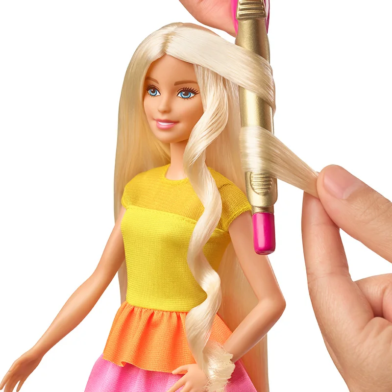 Cirkel Pionier scheidsrechter Merk Barbie Gbk24 Pop Crunching Hair Shimmer Style Toys Set Gbk24 Princess  Twinkle Girl Changed Look Toys Birthday Presents - Dolls - AliExpress