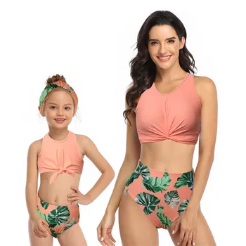 

Mother Daughter Matching Clothes Family Look Swimwear Mom Daughter Swimsuit Dress Family Matching Mommy And Me Swimwear Clothes