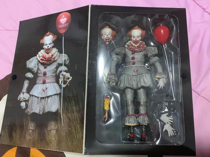 NECA Stephen King It Pennywise Джокер фигурка игрушка кукла ужас подарок на Хэллоуин