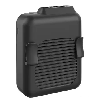 

Usb Rechargeable Large Capacity Battery Light Portable Creative Hanging Neck Fan Outdoor Waist-Hanging Fan