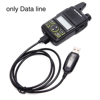 

Radio Programming Cable USB Walkie Talkie Professional Portable Accessory With CD Durable Wire Line For Baofeng BF-T1 9100