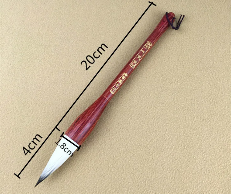 Китайская каллиграфическая кисть шерстяная фиолетовая кроличья шерсть ручка-кисть для письма большая Обычная каллиграфическая кисть Caligrafia