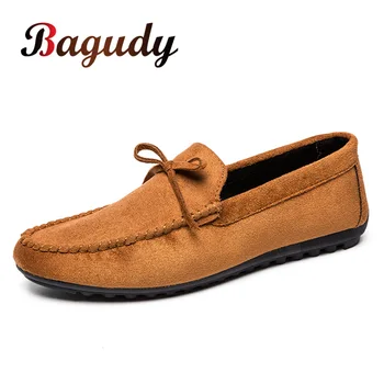 

Classic Men's Casual Shoes Fashion Men's Canvas Shoes Loafers Moccasins Men's Flat Shoes Men Breathable Driving Oxford Shoes 44