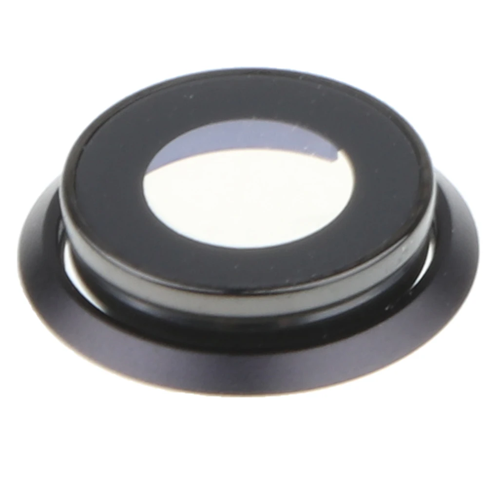 Phone Rear Camera Lens Cover Glass & Metal Frame Holder For IPhone 8
