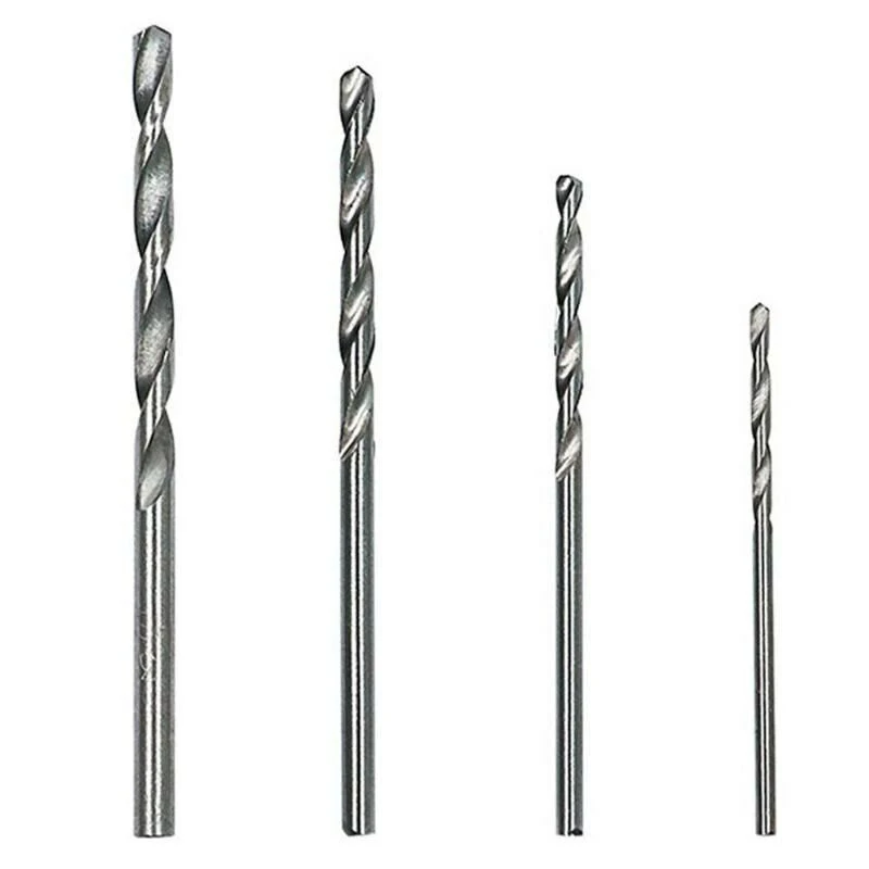 

HSS Drill Bit High Speed Steel Set Tools 0.5-2mm/1-3mm Grinding Woodworking Drilling Titanium New