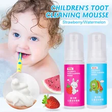 

Children Mousse Toothpaste Food Grade Fluoride-free Anti-decayed Toothpaste Foam Toothpaste Whitening And Stain Cleaning