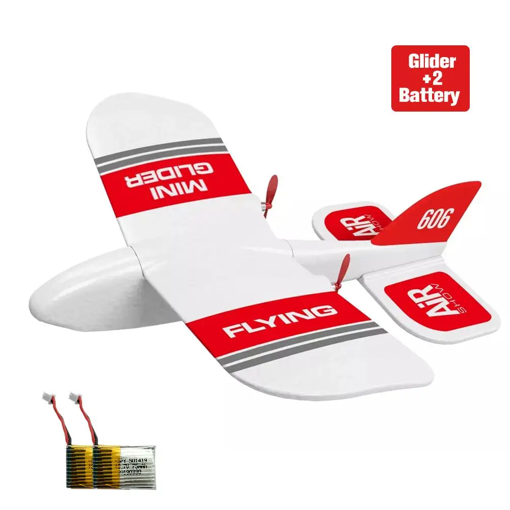 KF606 2.4Ghz RC Airplane Flying Aircraft EPP Foam Glider Toy Airplane 15 Minutes Fligt Time RTF Foam Plane Toys Kids Gifts