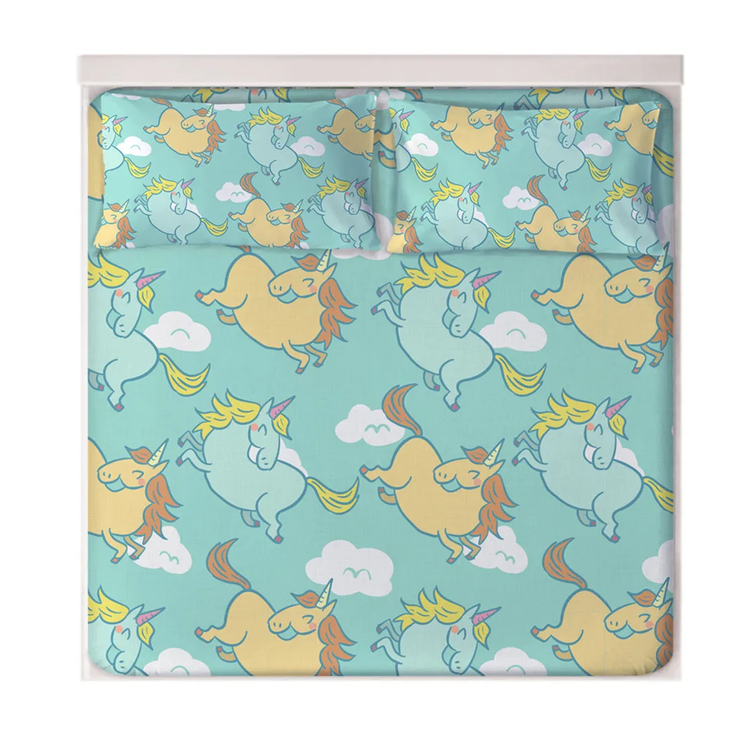 Unicorn Dreaming Fitted Sheets