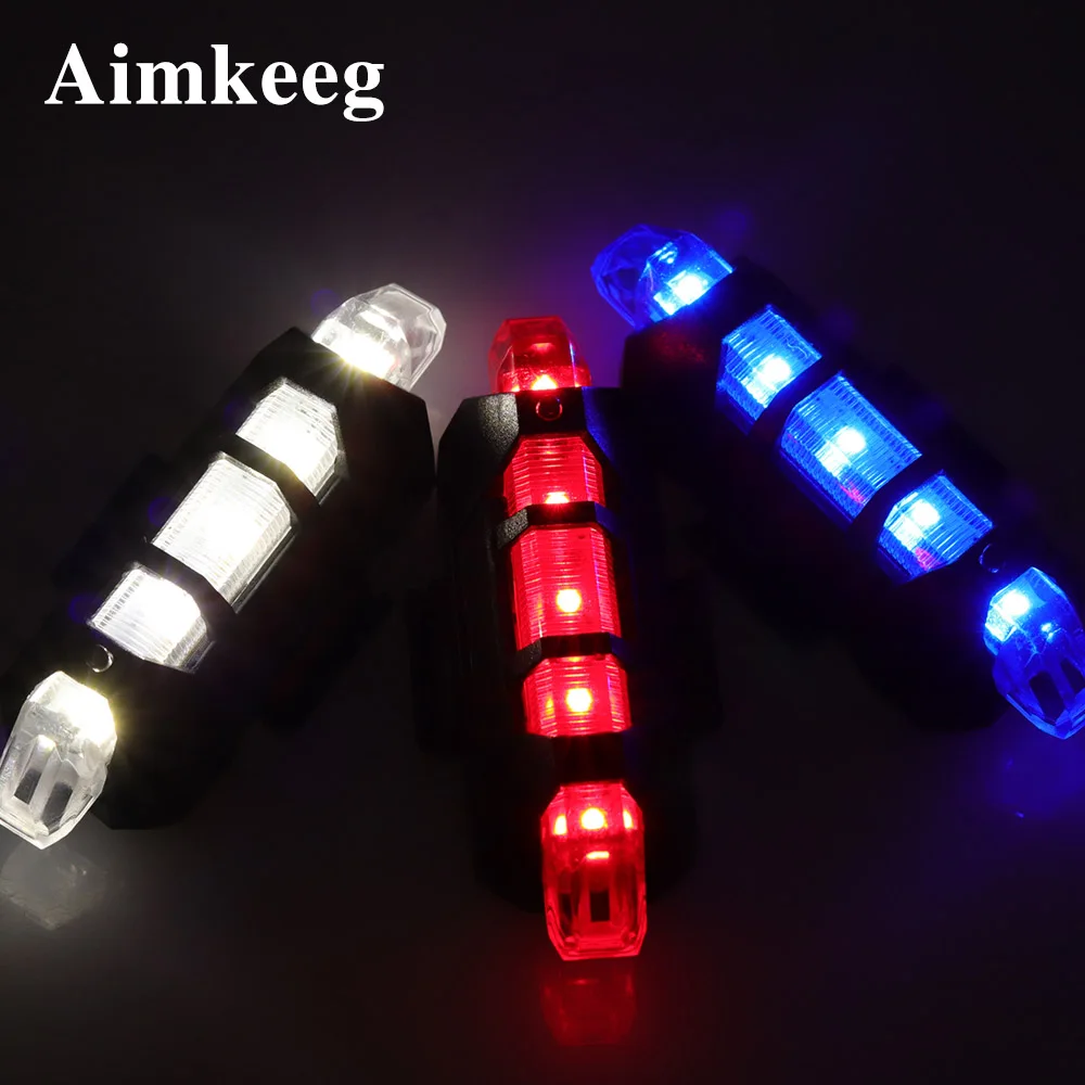

LED Emergency Light Strobe Warning Lights Outdoor Waterproof 4 Flash Modes USB Charging Portable Light For Car Safety Bicycle