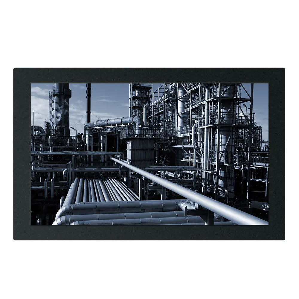 산업용 올인원 PC 패널 미니 컴퓨터, 저항성 터치 스크린, 와이파이 Win10 프로, 14 15.6 17.3 18.5 21.5 23.6, 19 인치