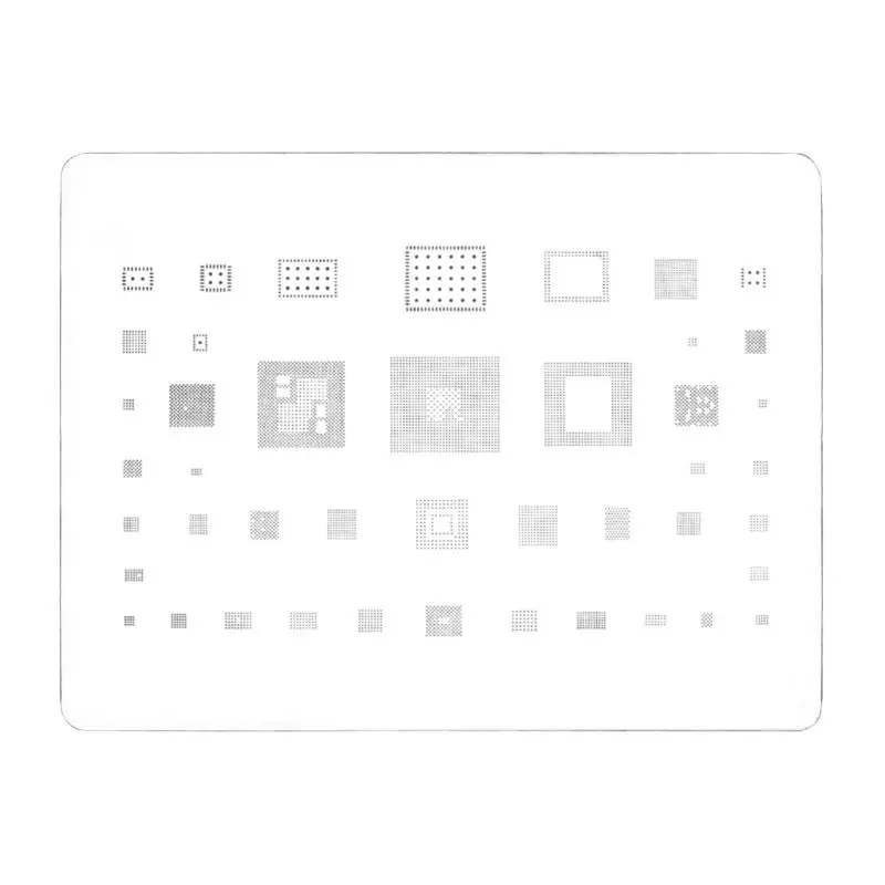 Универсальный BGA трафарет для MSM 845/Samsung Exynos 9810 8895 7880 7580 7570 3470 3475 Процессор посадки