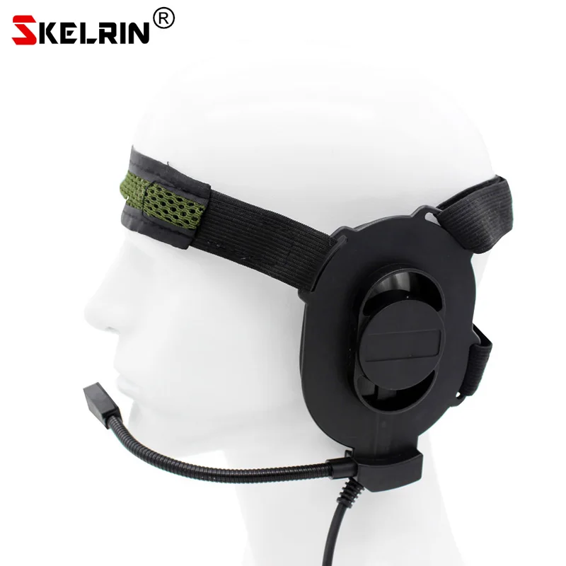 Skelrin Z Тактический Bowman Elite II HD01 гарнитура для BaoFeng UV-5R UV-82 BF-F8HP GT-3 KSUN BF-888S X-30
