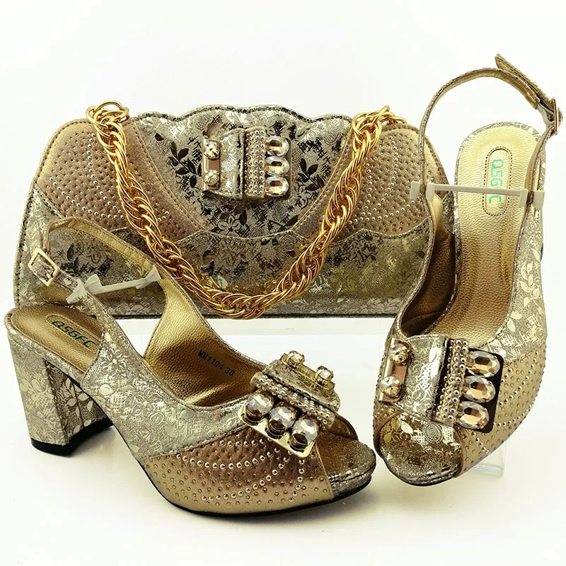 MM1104 GOLD SIZE 38-43 Heel 8.5CM 1.05KG RMB235