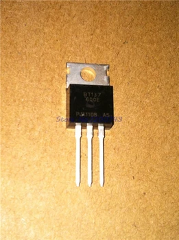 

10pcs/lot BT137-600E TO220 BT137-600 TO-220 BT137 137-600 Triacs sensitive gate 8A/600V and In Stock