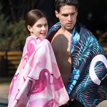 

Microfiber 160x80cm Luxury Beach High Value Towel Beach Towel Workmanship Sunscreen Fine Shawl