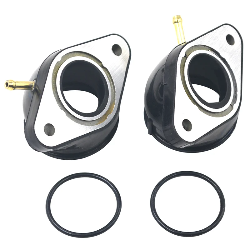 Carburetor Intake Manifold Pipe Interface Adapter For Yamaha XV400 XV 400 Virago 91-94 XV535 XV 535 88-01 XV500 XV 500 1992-1998