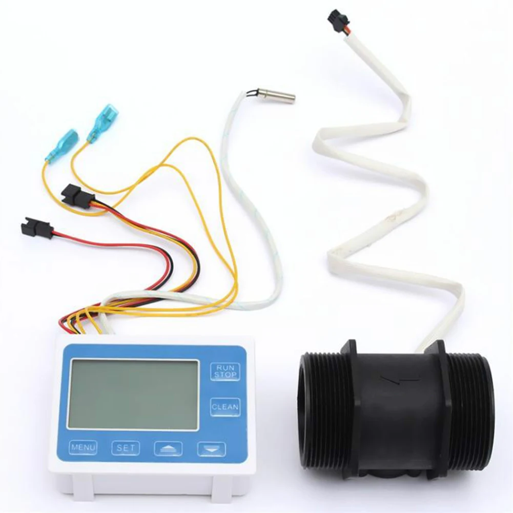 

Water Flow Sensor LCD Tool Accurate Digital Quantitative Meter Easy Operate Testing Industry Wide Use Home Device Measurement
