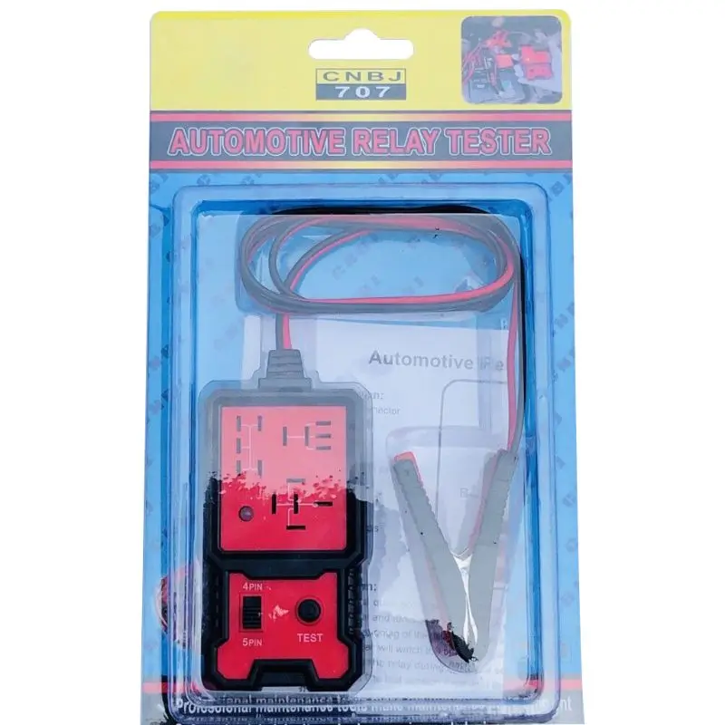 

12V Cars Relay Tester Tool Auto Battery Checker Accurate Diagnostic Instrument Portable Automotive Parts