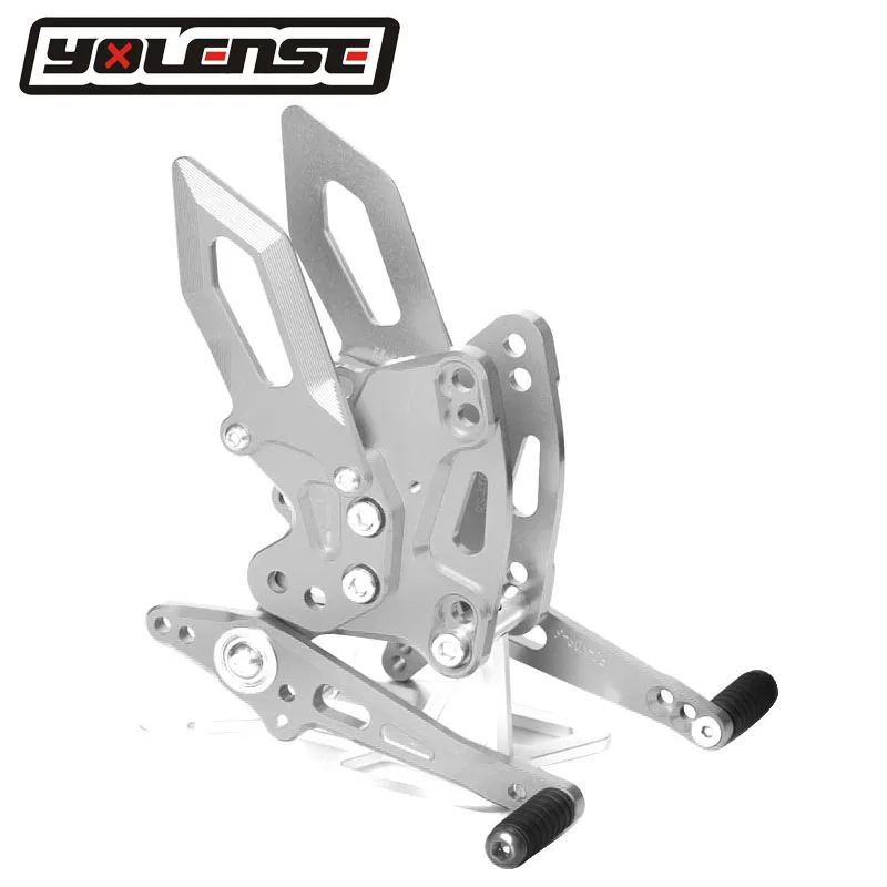 CNC алюминиевый Мотоцикл Регулируемые задние наборы подножки для Kawasaki Z1000 Z1000SX Z 1000 Z1000 SX 2011