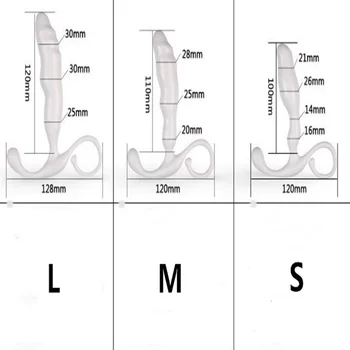 Anal Dildo Male Masturbator Prostate Stimulator Butt Plug Prostate Massager G Spot Adult Products Erotic Sex Toys for Men 2