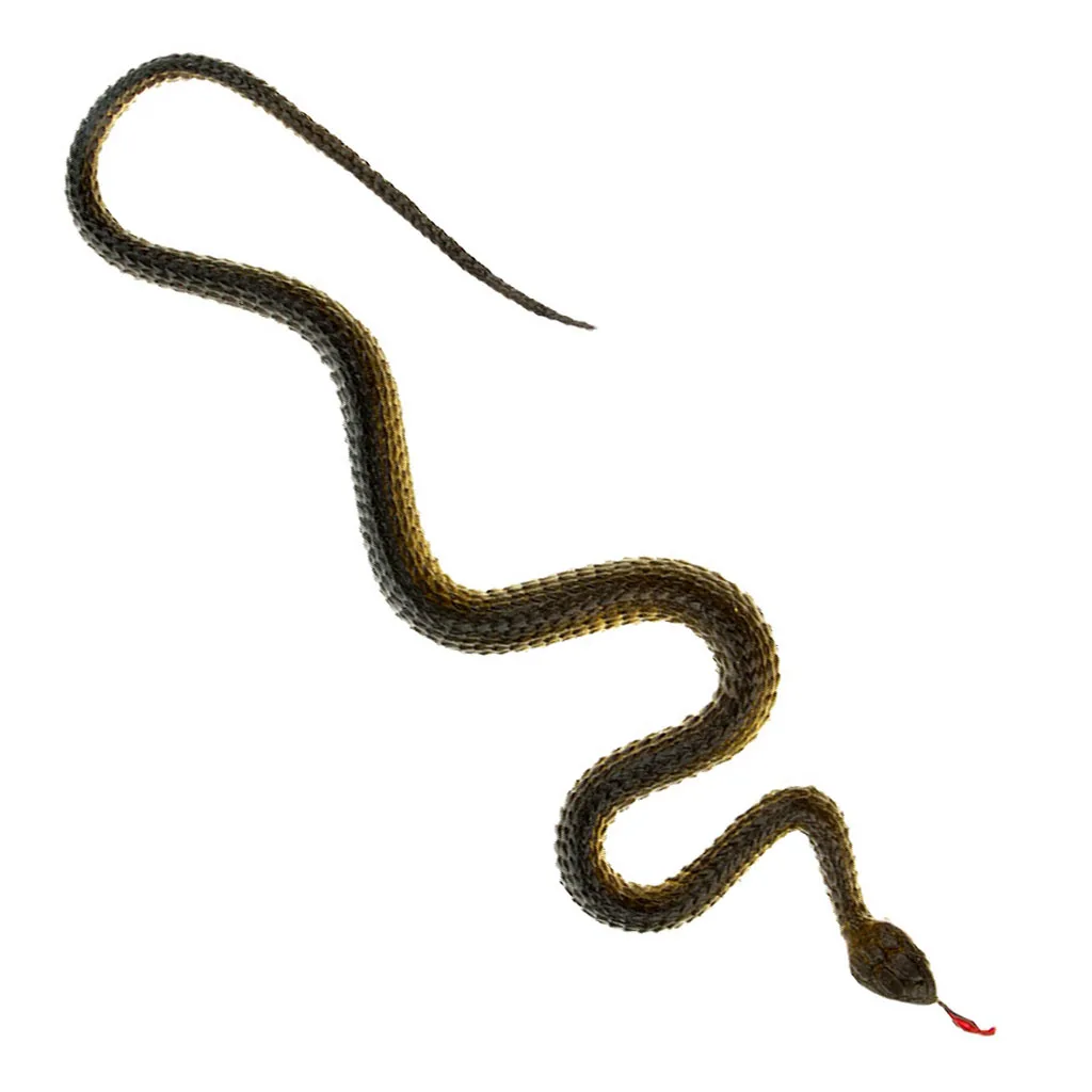 5pcs Realistic Rubber Snake Toy Mischief Prop Gag Prank Joke Halloween Trick