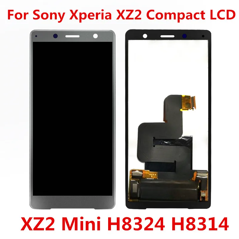 ЖК-экран с дигитайзером в сборе для SONY Xperia XZ2 Mini 5 дюймов замена дисплея H8324 H8314 |