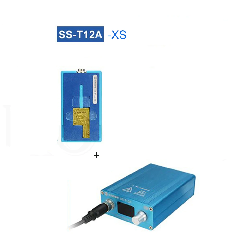 SS-T12A iPhone 6 7 8 X XS MAX разборка материнской платы Распайка нагревательная станция 185 градусов точный инструмент быстрого разделения - Цвет: T12A and XS