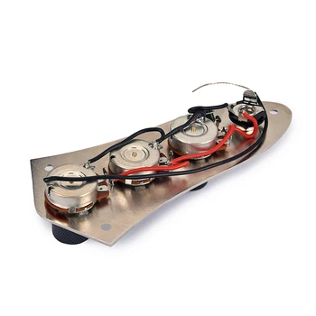 

Alloy Wiring Harness Control Plate Set for JB Jazz Bass Replacement Parts