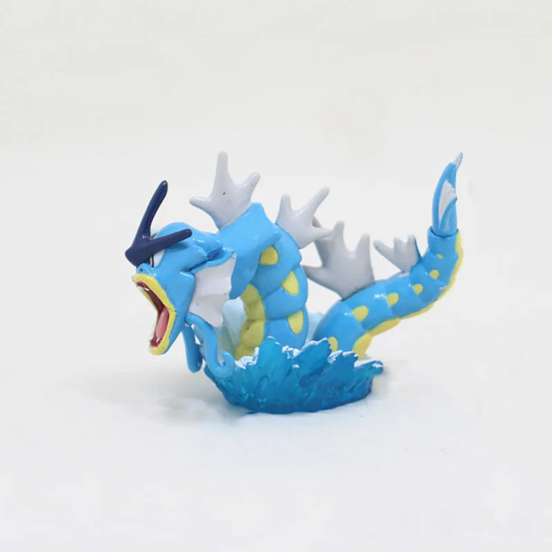 Аниме 4 см Gyarados фигурка модель игрушки мультфильм pokemones Gyarados Коллекция Фигурки игрушки подарки для детей