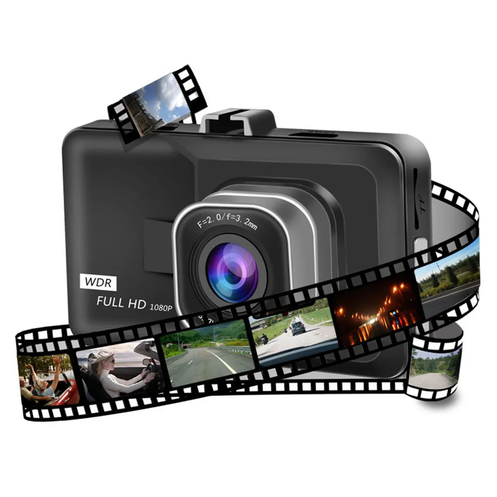 

Full HD 1080P Car Driving Recorder 3 Inch Vehicle Camera DVR EDR Dashcam With Motion Detection Night Vision G Sensor