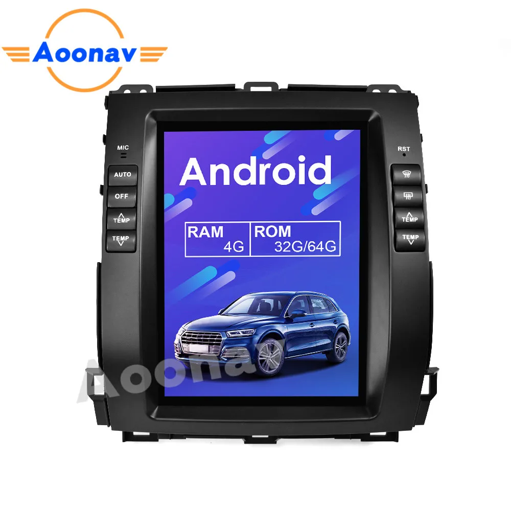 AOONAV 10.4 inch car DVD player vertical screen For LEXUS GX470 2004