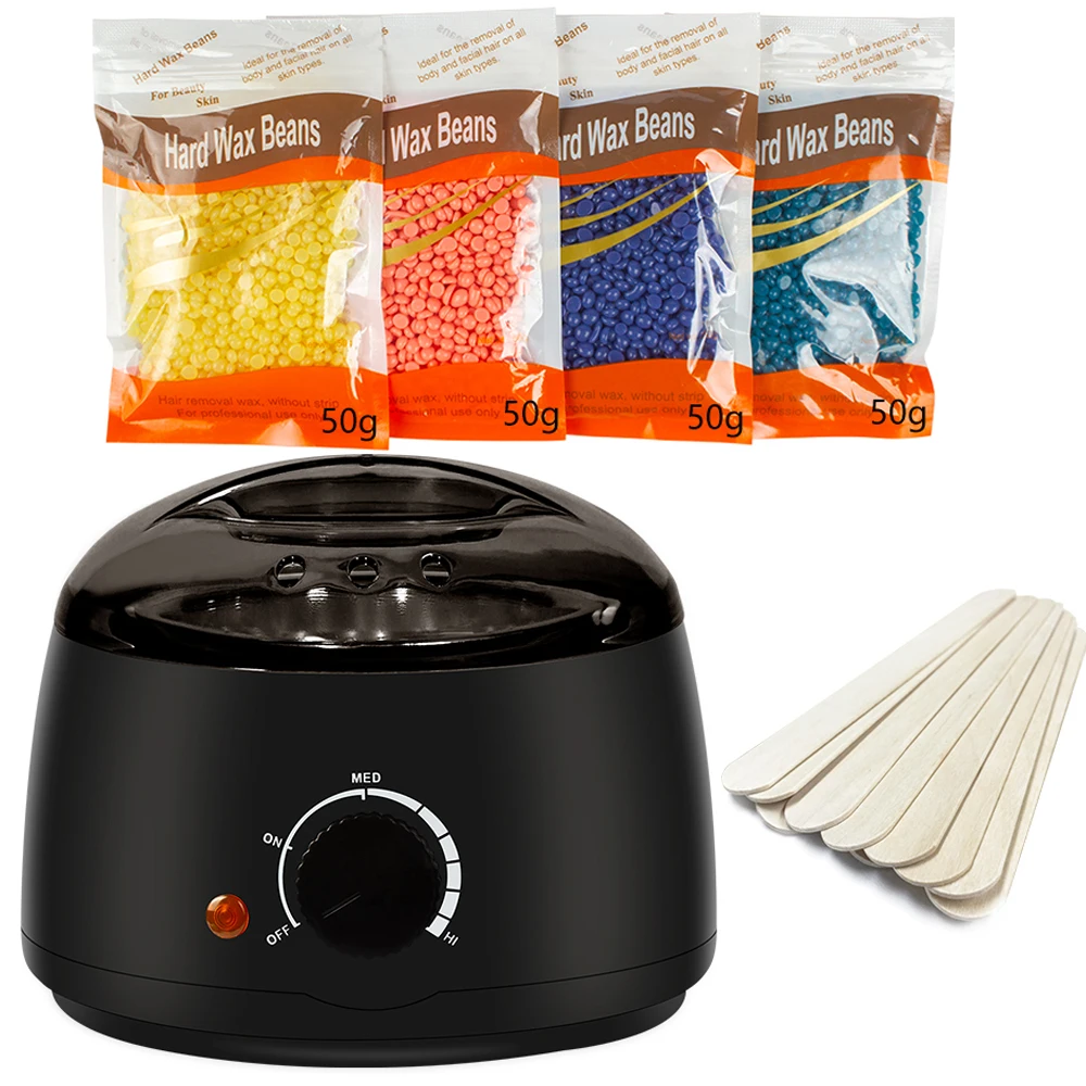Wax Heater Calentador Parafina Hair Removal Machine Chauffe Cire Warmer Wax-melt Waxing Kit Epilator Paraffin Wax Beans Heating