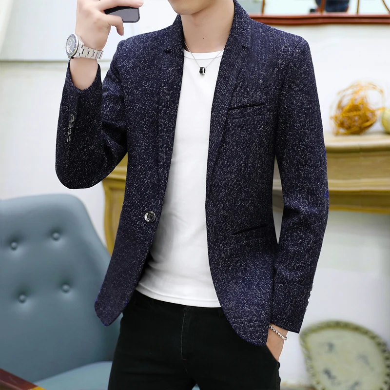 

Autumn 2020 New Arrival Korean Style Slim Fit Blazer Jacket