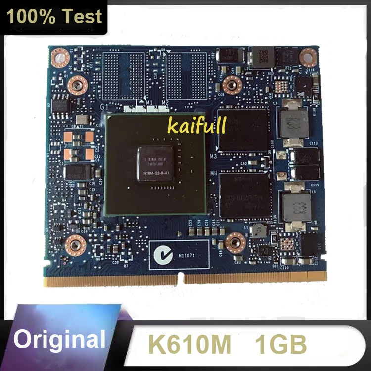 Оригинальная Фотографическая карта K610M 1 ГБ K 610 м графическая VGA для HP ZBook 15 17