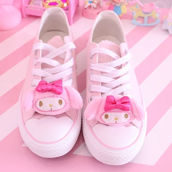 Cute My Melody and Cinnamoroll Shoes Plushie 1