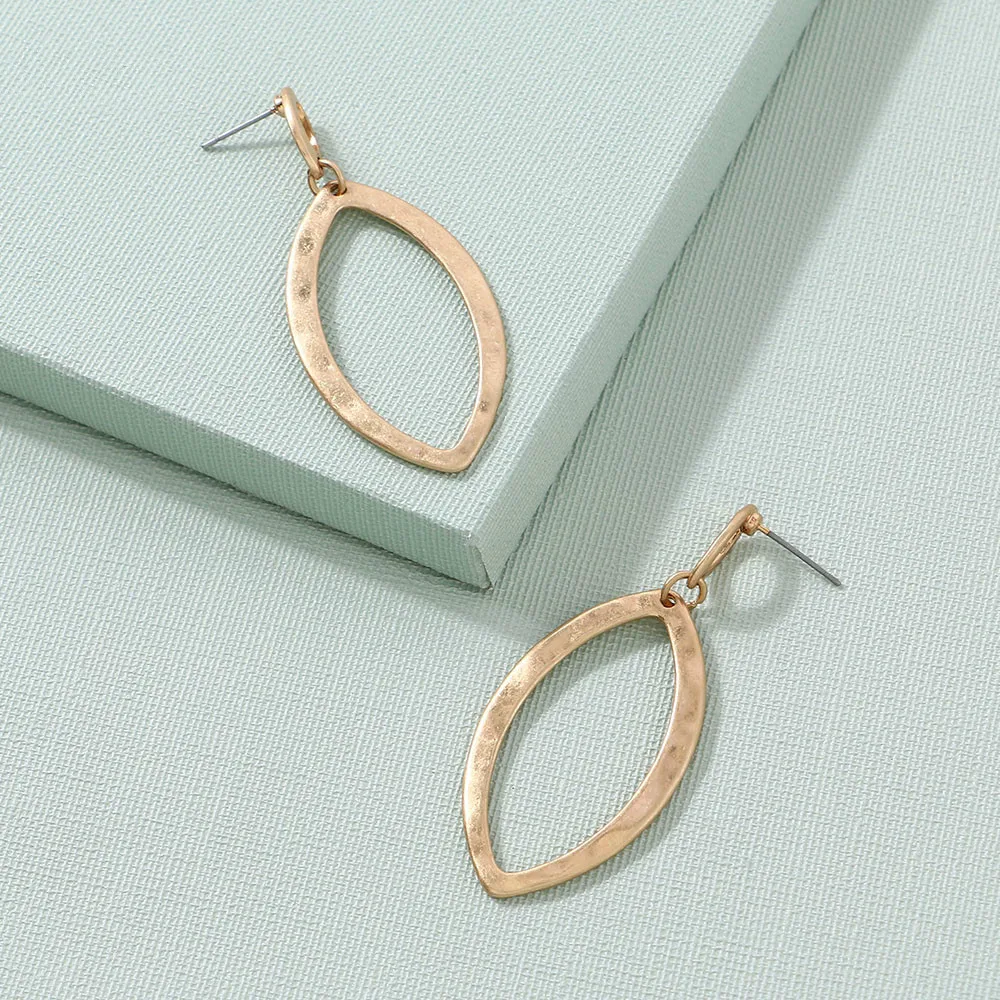 ELEGANCE11 Gold Oval Earring for Women Light Weight Hoop Earrings Gift Girls Fashion Jewelry | Украшения и аксессуары