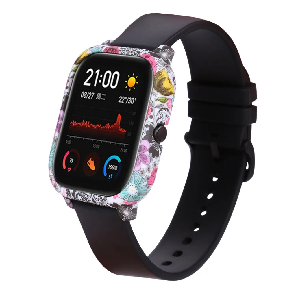 Окрашенный чехол из поликарбоната для Xiaomi Huami Amazfit GTS протектор для часов чехол замена защитная крышка оболочка Спорт Смарт Wacth 19Nov