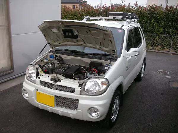 Для Suzuki Kei 1998-2009 для Mazda Laputa передняя крышка капота Модифицированная газовая