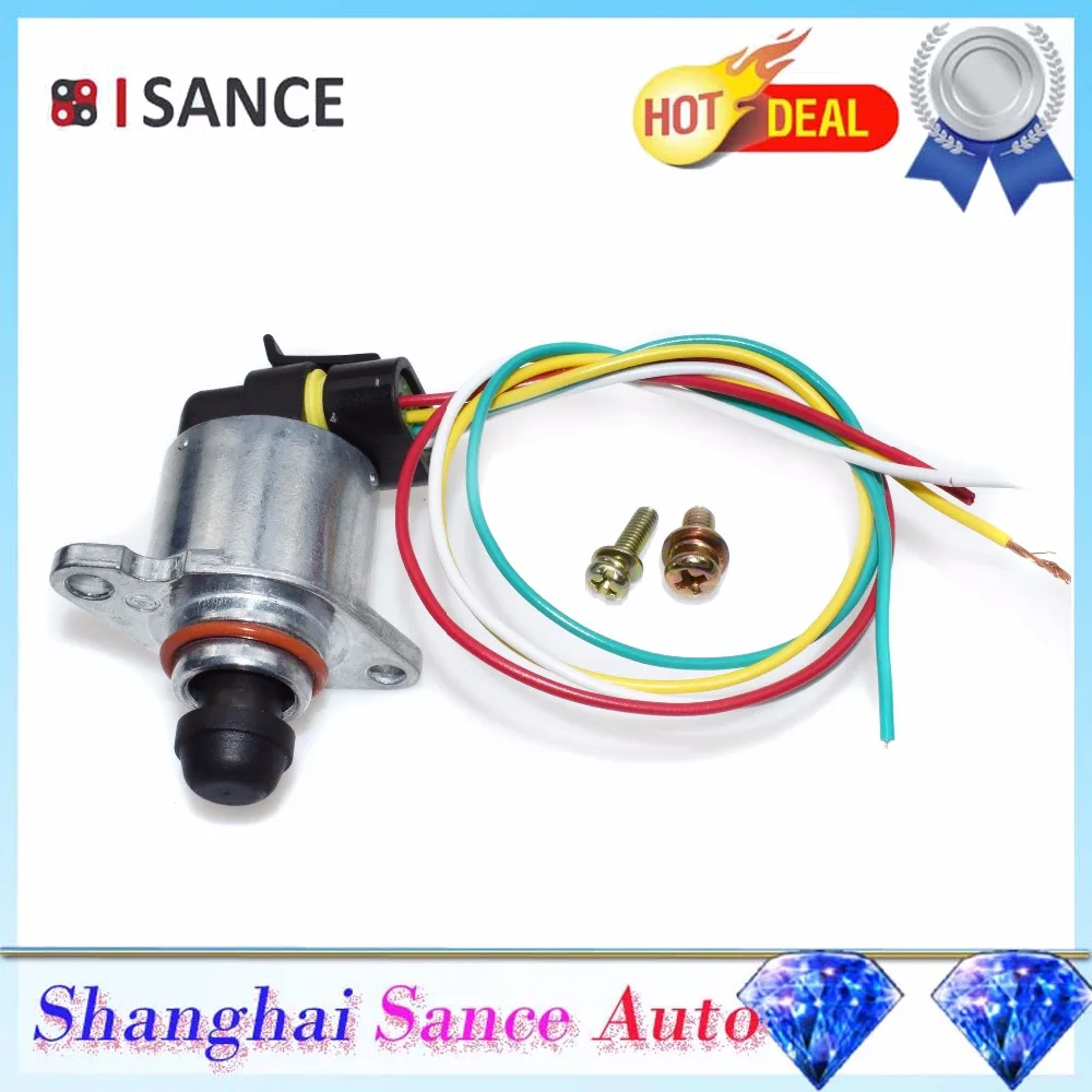 ISANCE Idle Air Control Valve IACV &amp Wire Plug 2141098 AC272 For Cadillac DeVille Seville Eldorado Aurora Pontiac Bonneville |
