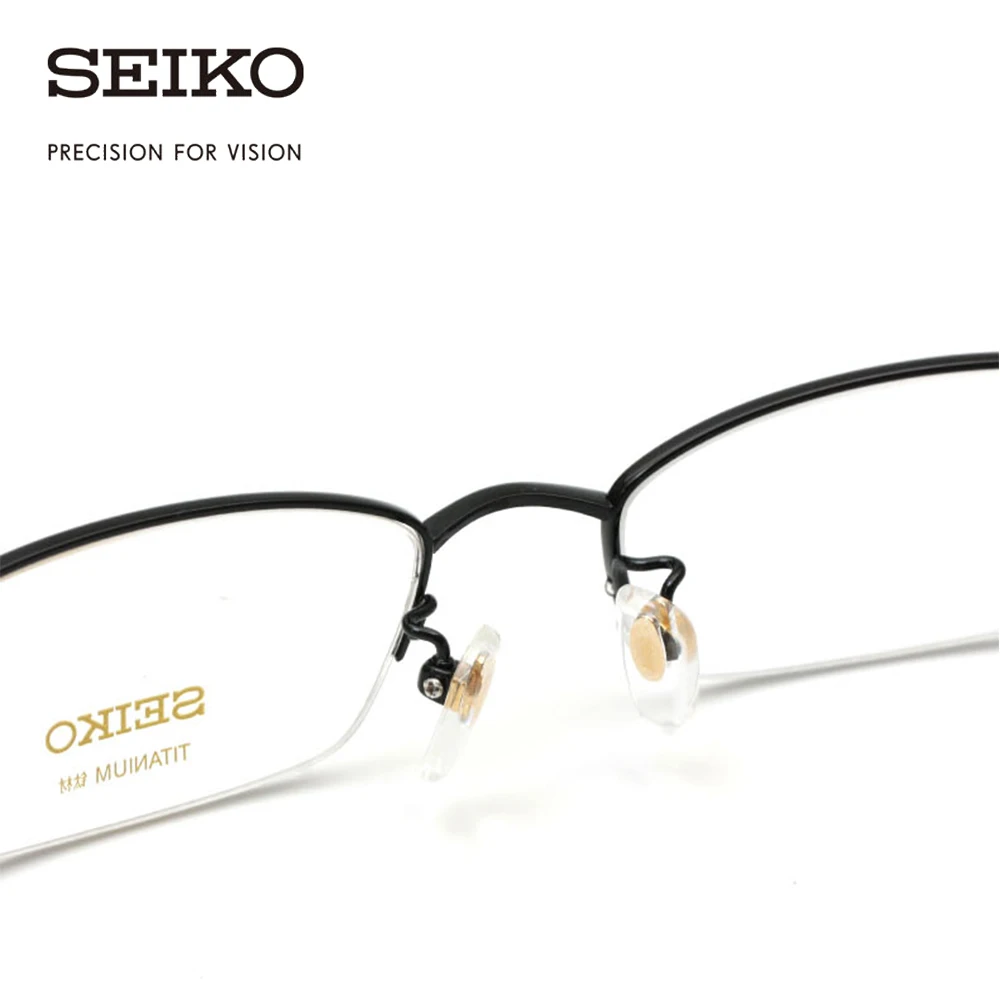 Оправа для очков SEIKO Мужская титановая светильник Кая оптическая оправа H01061