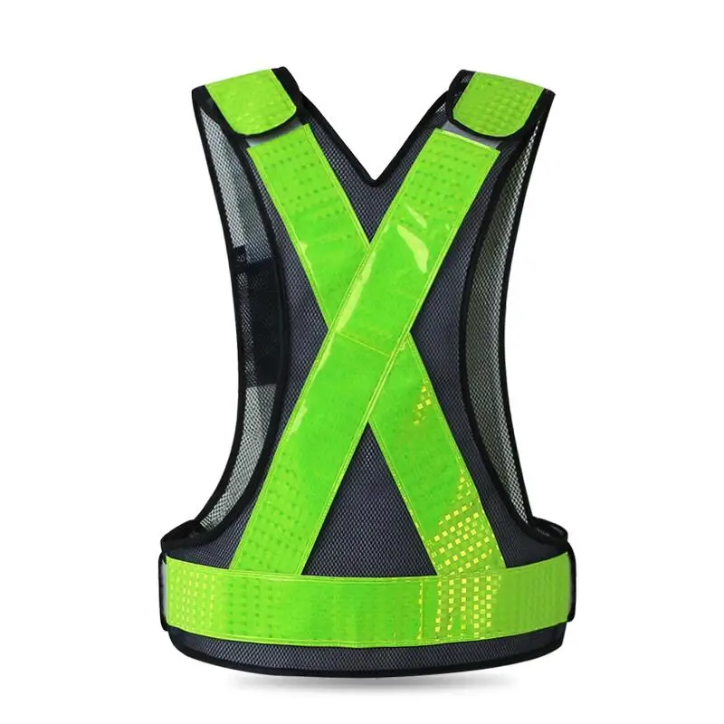 Reflective Vest Warning Cycling Vests For Bicycle Riding Night Warning