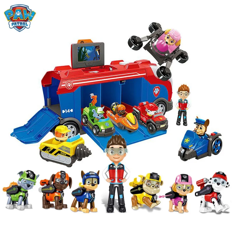 paw patrol rescue bus