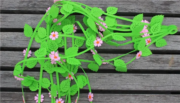 6 шт цветные цветы с войлоком ивы нетканые подвесные ткани войлоки для детской комнаты дома детского сада настенные декоративные наклейки